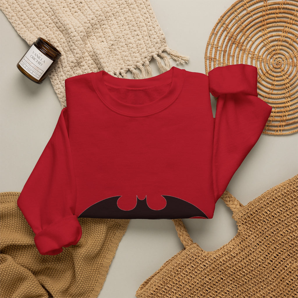 Midnight Bat Emblem - Crewneck Sweatshirt