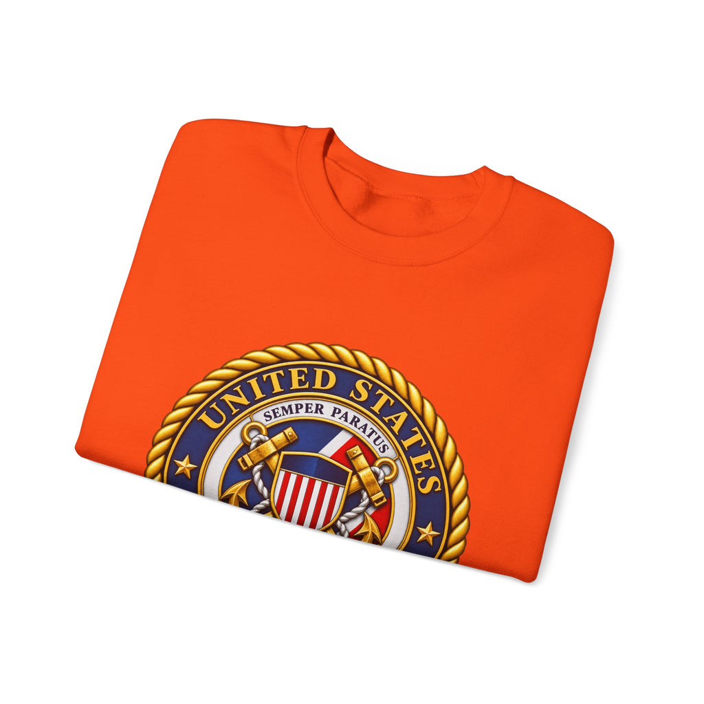 U.S. Coast Guard Emblem - Crewneck Sweatshirt