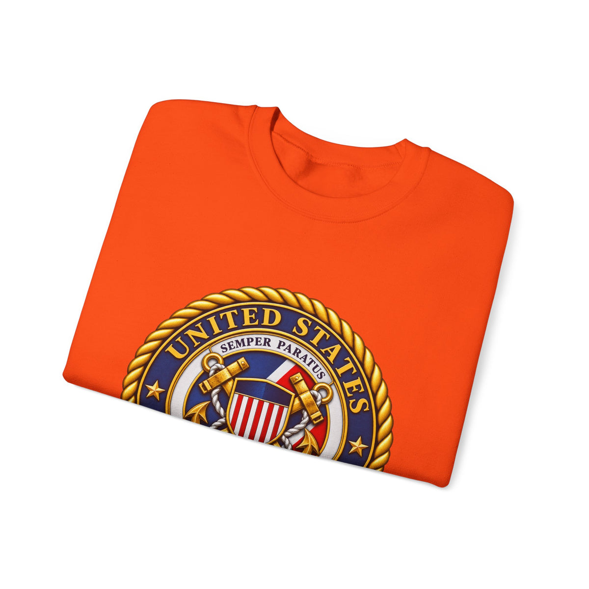 U.S. Coast Guard Emblem - Crewneck Sweatshirt