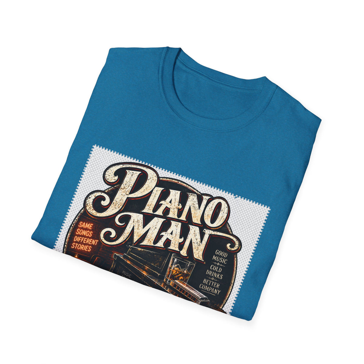 Piano Man Retro Bar - Classic Tee