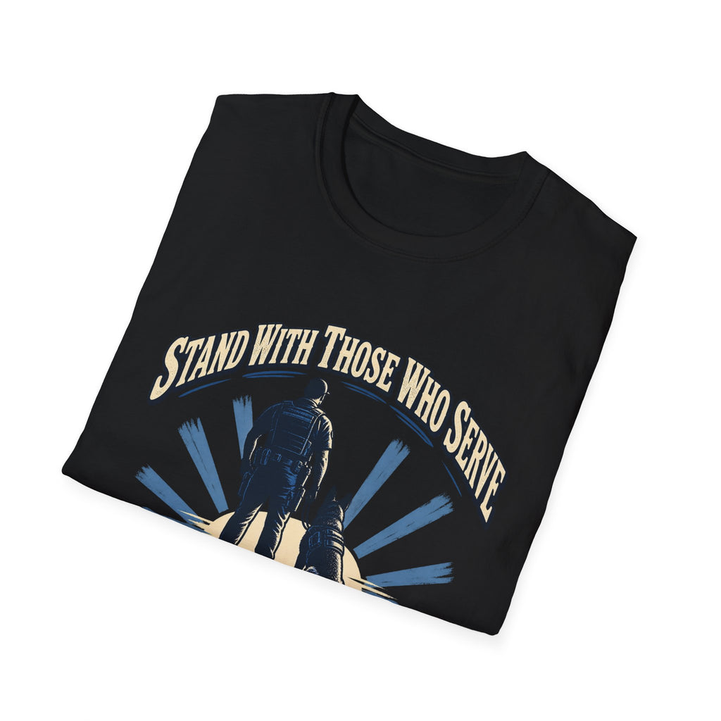 Stand With Those Who Serve Police K9 - Classic Tee