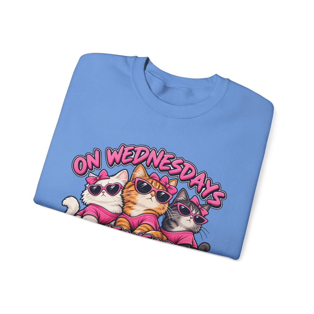 On Wednesdays We Wear Pink - Crewneck Sweatshirt