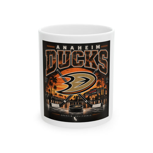 Anaheim Ducks Hockey Nights - Ceramic Mug 11oz and 15oz