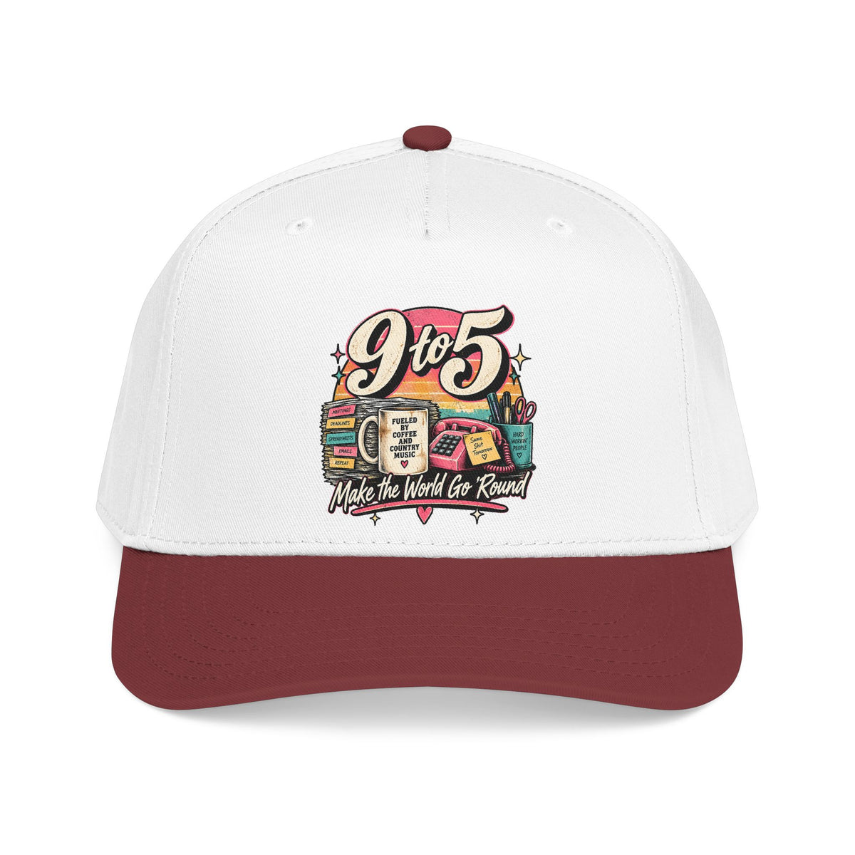 9to5 Make the World Go Round - OTTO Baseball Hat