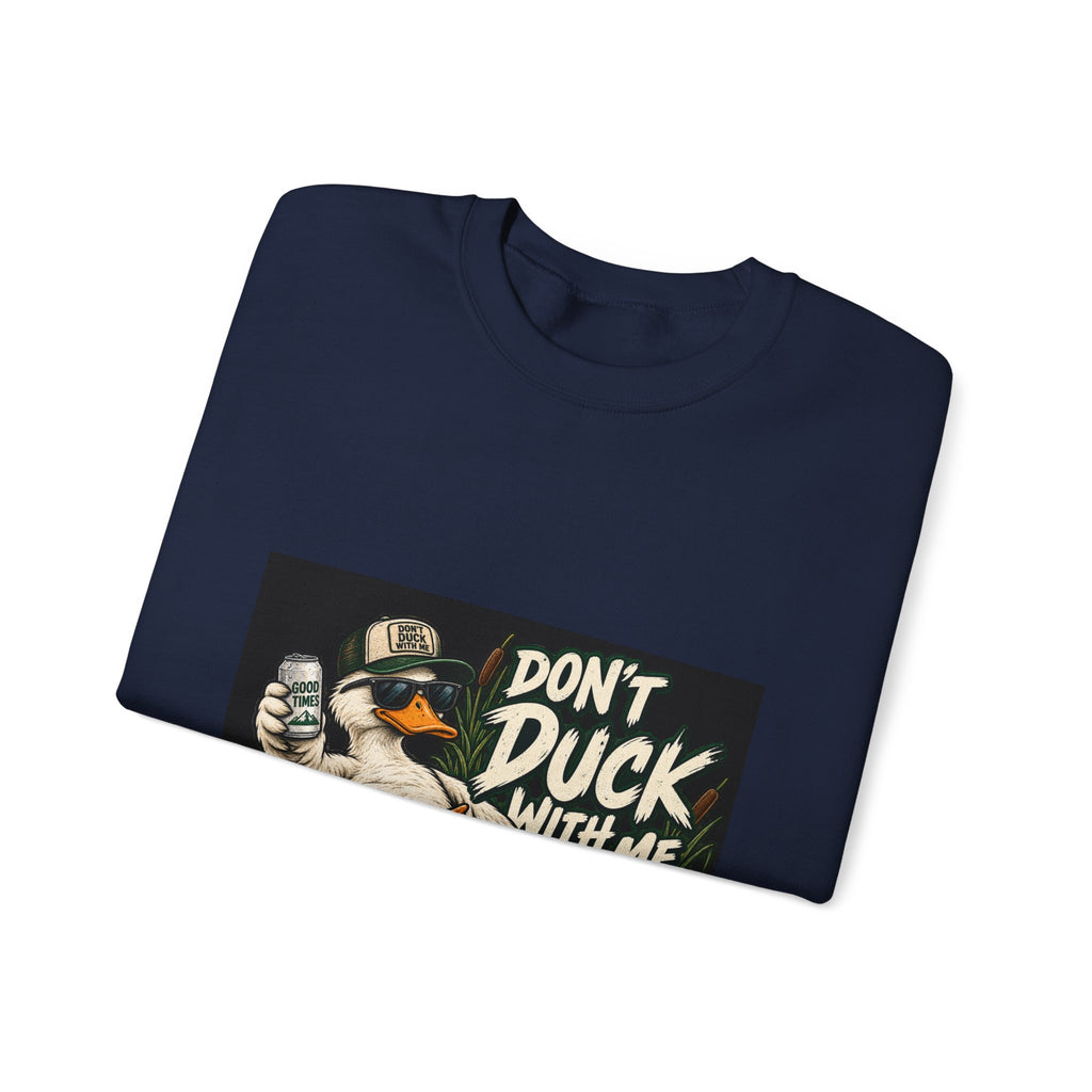 Duck With Me Camo - Crewneck Sweatshirt