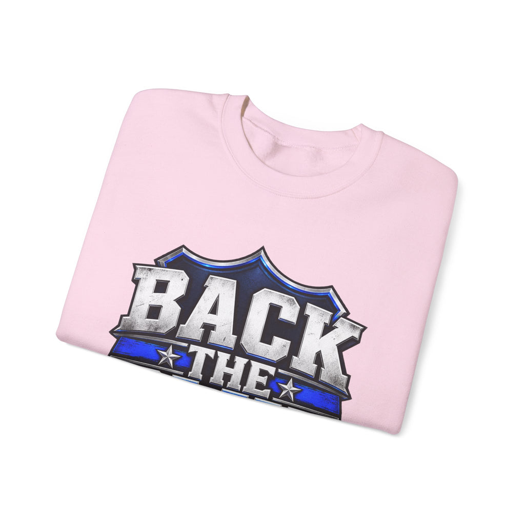 Back the Blue Shield - Crewneck Sweatshirt