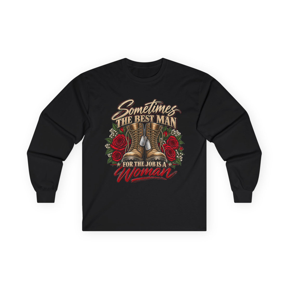 Best Man for the Job - Unisex Ultra Cotton Long Sleeve Tee