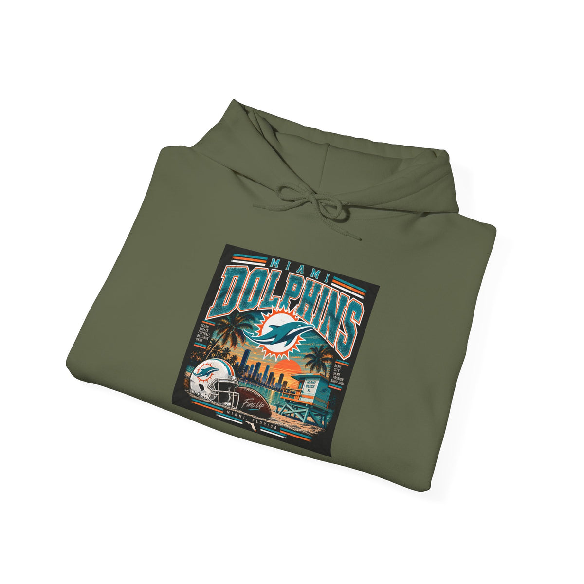 Miami Dolphins Paradise - Hoodie