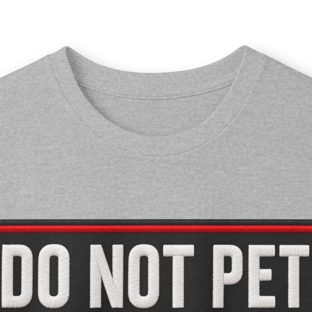 Do Not Pet - Service Dog Patch - Unisex Ultra Cotton Long Sleeve Tee