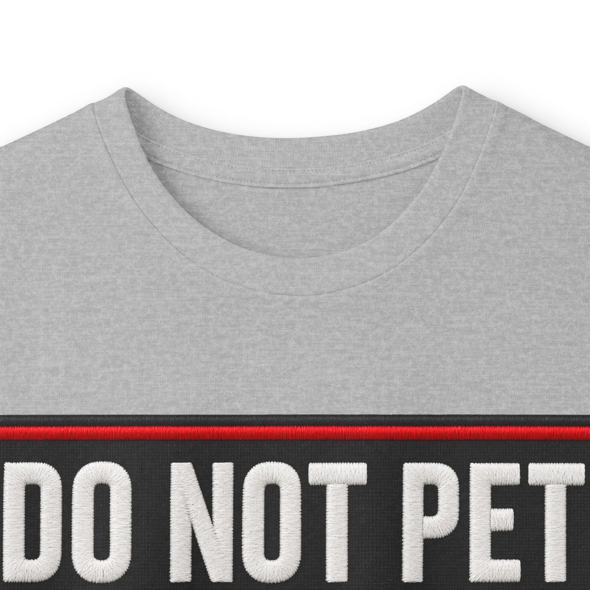 Do Not Pet - Service Dog Patch - Unisex Ultra Cotton Long Sleeve Tee