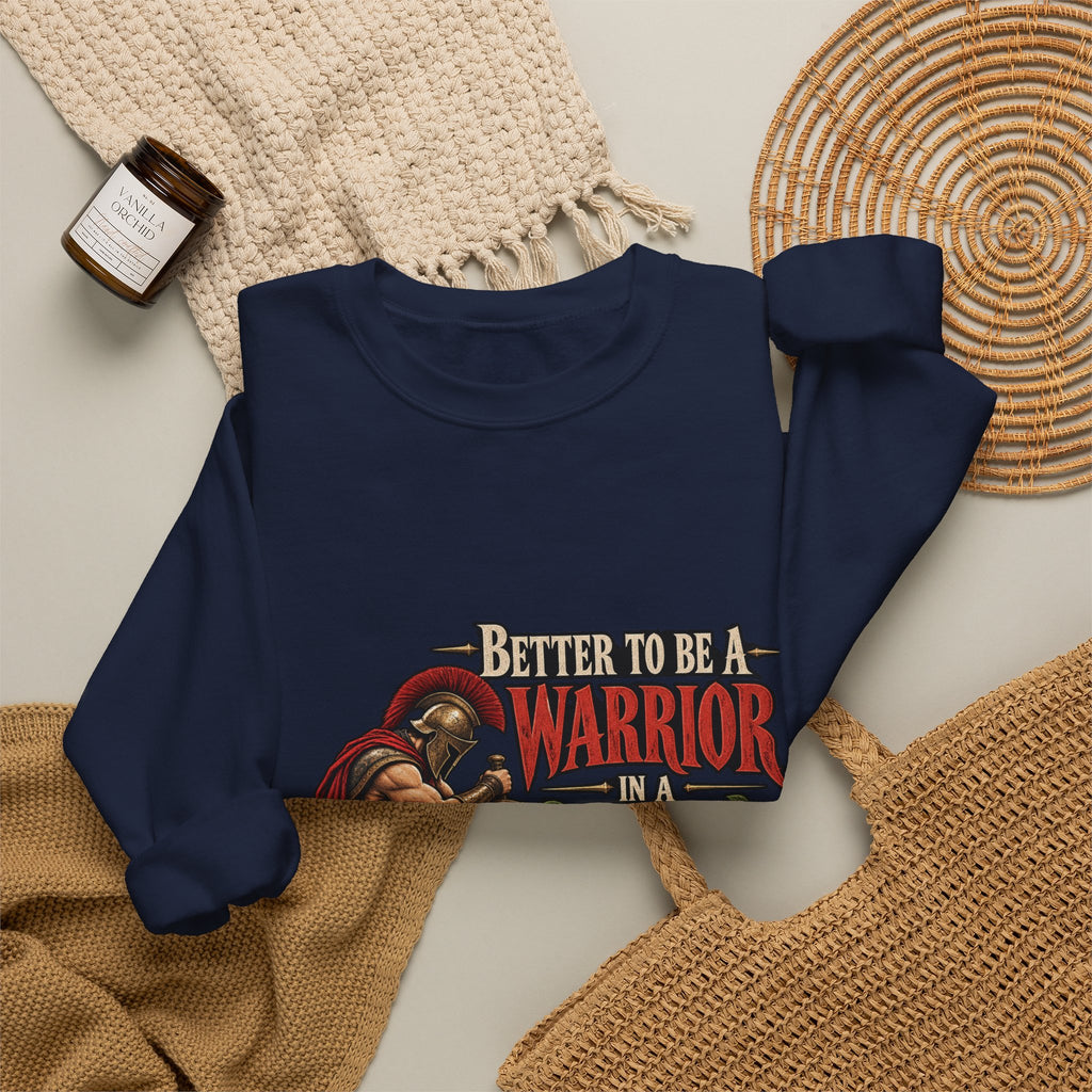 Warrior In A Garden - Crewneck Sweatshirt