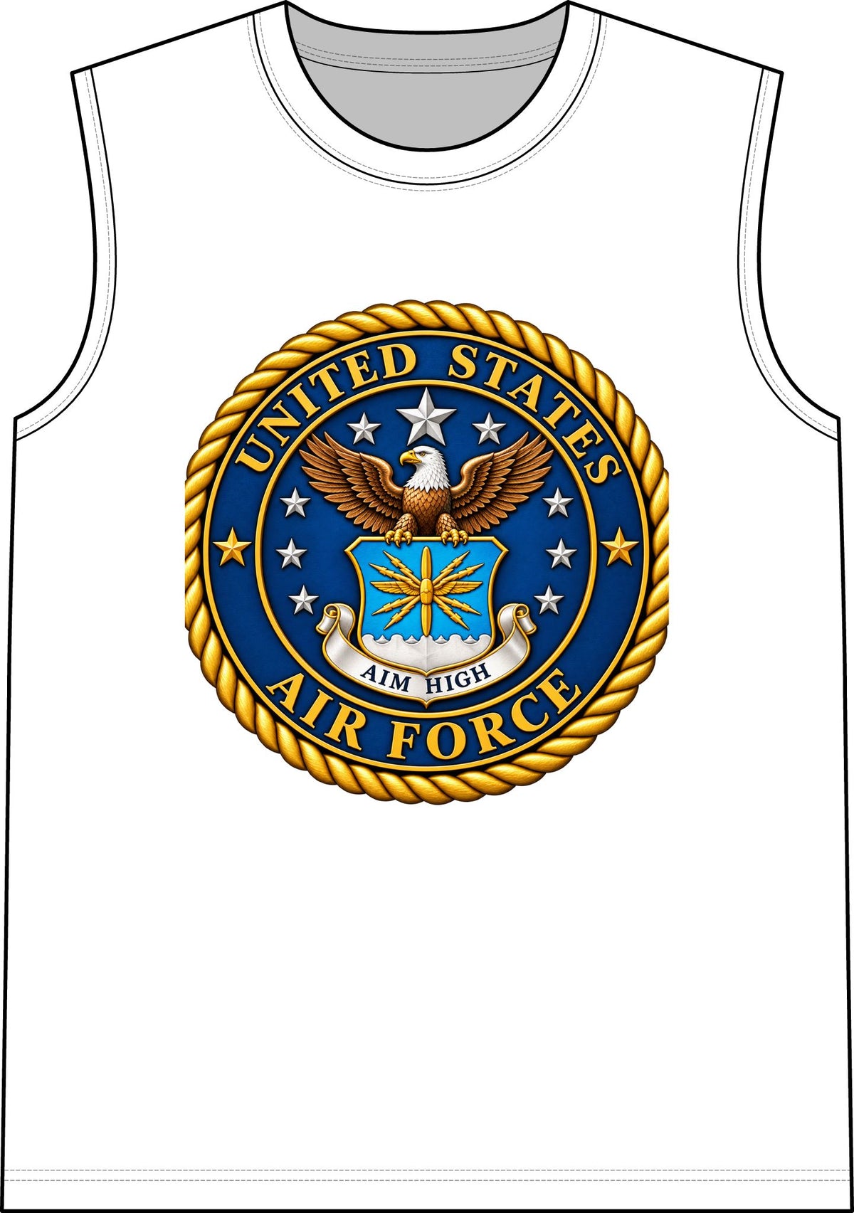 U.S. Air Force Emblem - Classic Tank