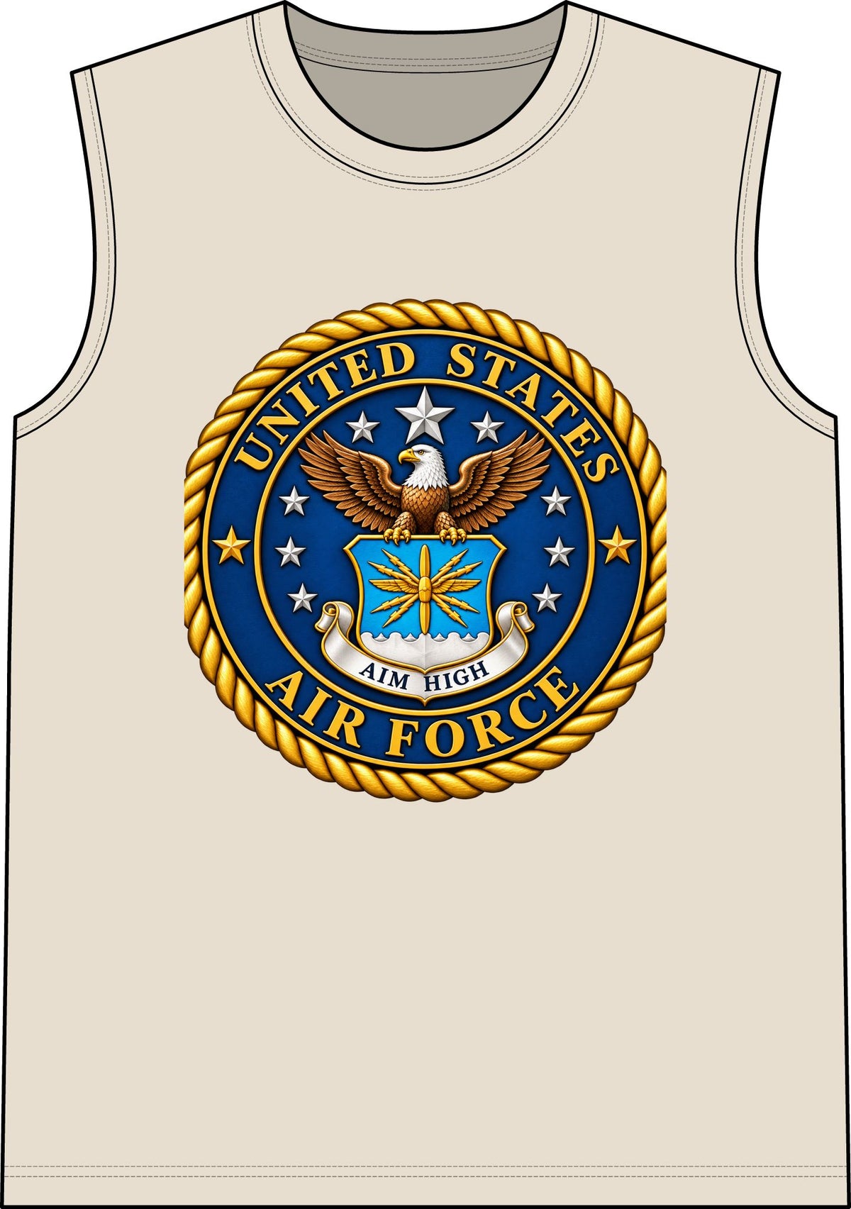 U.S. Air Force Emblem - Classic Tank