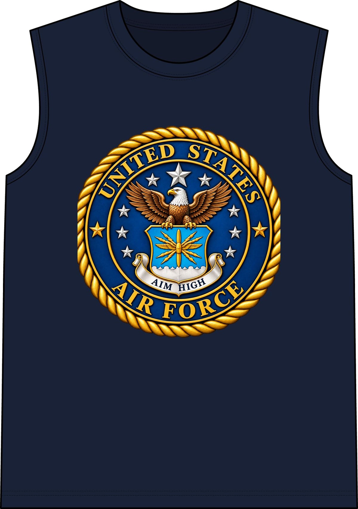 U.S. Air Force Emblem - Classic Tank