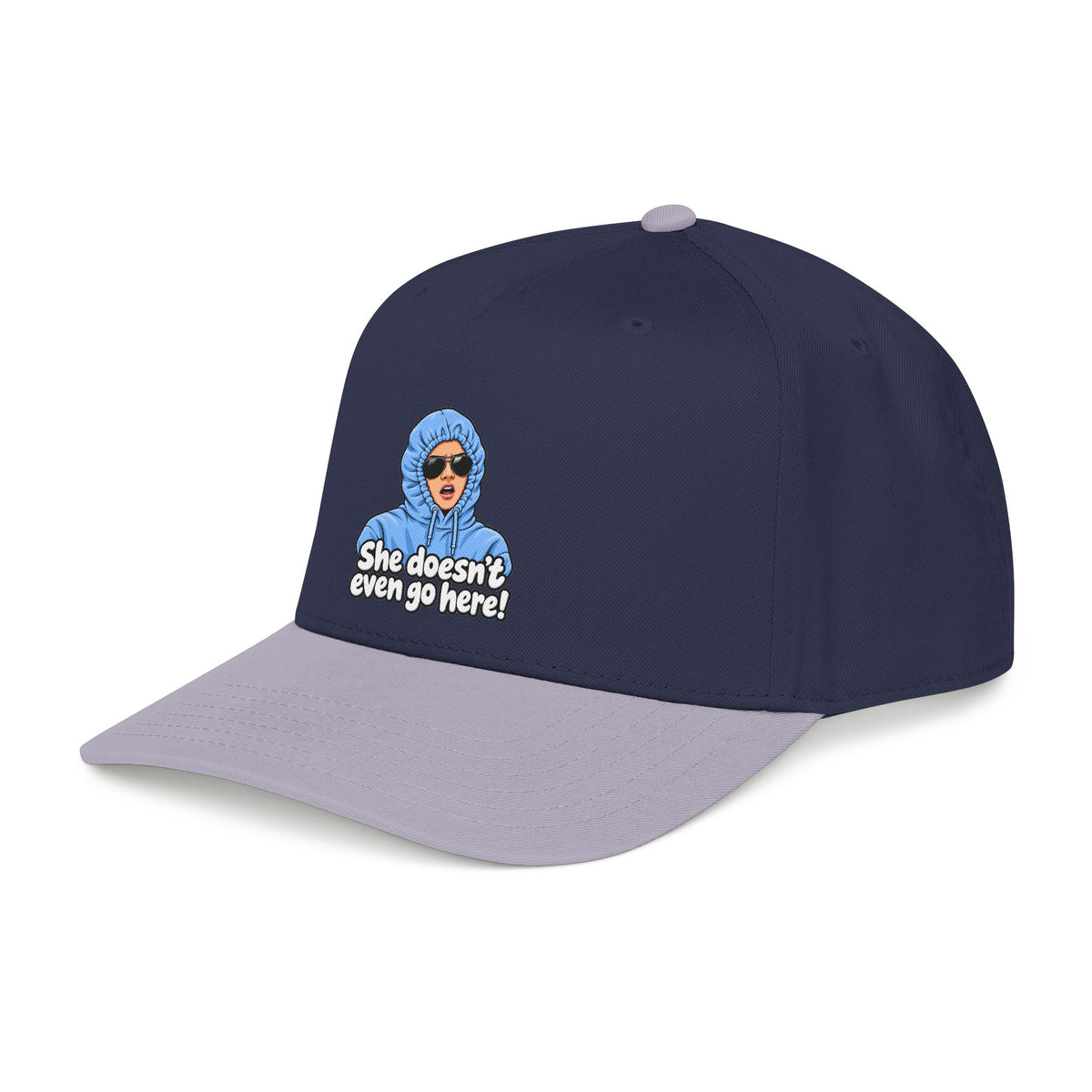 She Doesn't Even Go Here - OTTO Baseball Hat