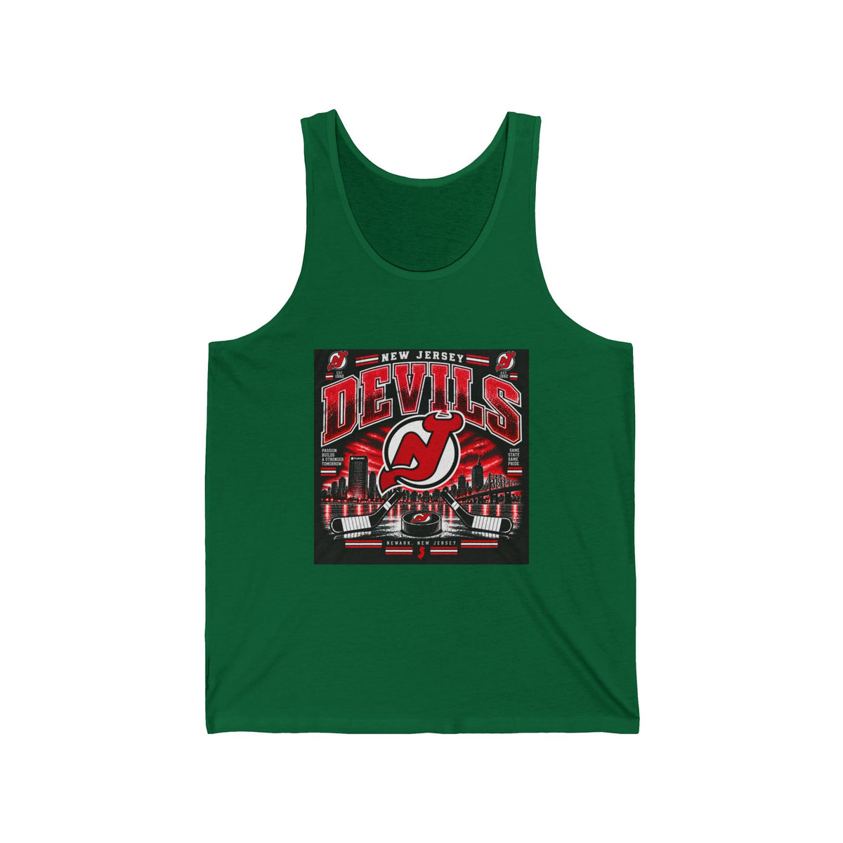 New Jersey Devils Pride - Athletic Tank