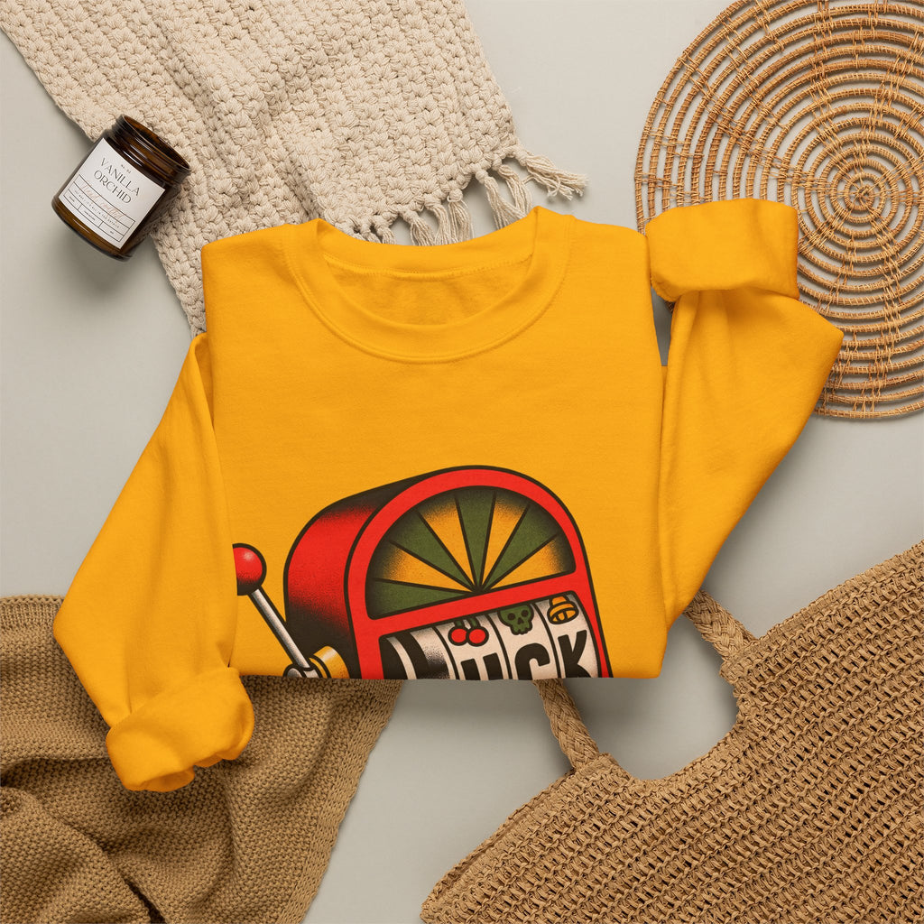 Fuck Slot Machine - Crewneck Sweatshirt