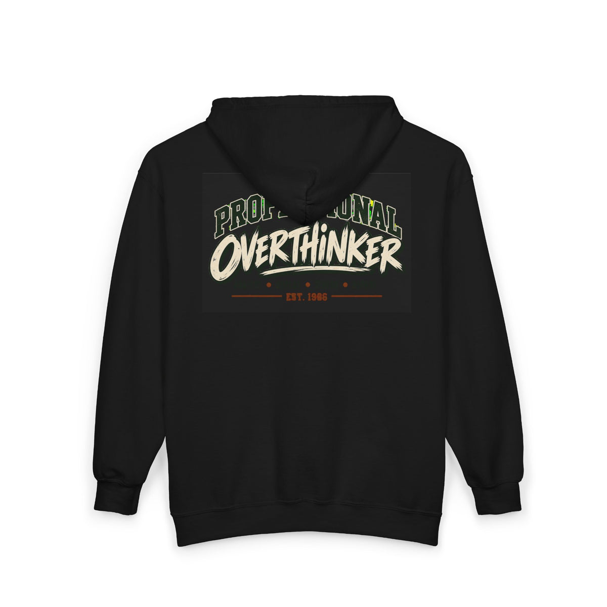 Professional Overthinker - Full-Zip Hooded Sweatshirt