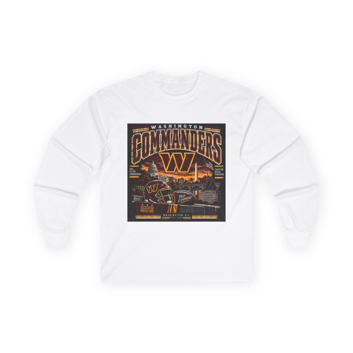 Washington Commanders Pride - Unisex Ultra Cotton Long Sleeve Tee