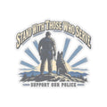 Stand With Those Who Serve Police K9 - Kiss-Cut Sticker