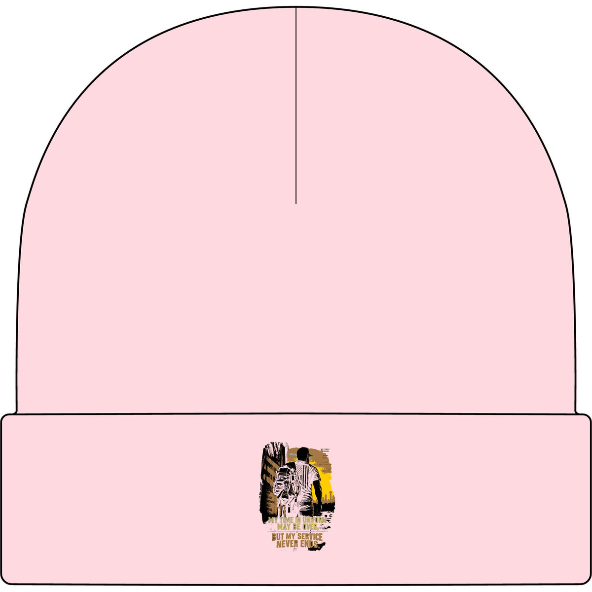 Service Never Ends - AS Colour 1107 Cuff Beanie