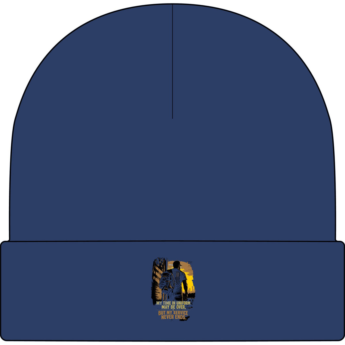 Service Never Ends - AS Colour 1107 Cuff Beanie