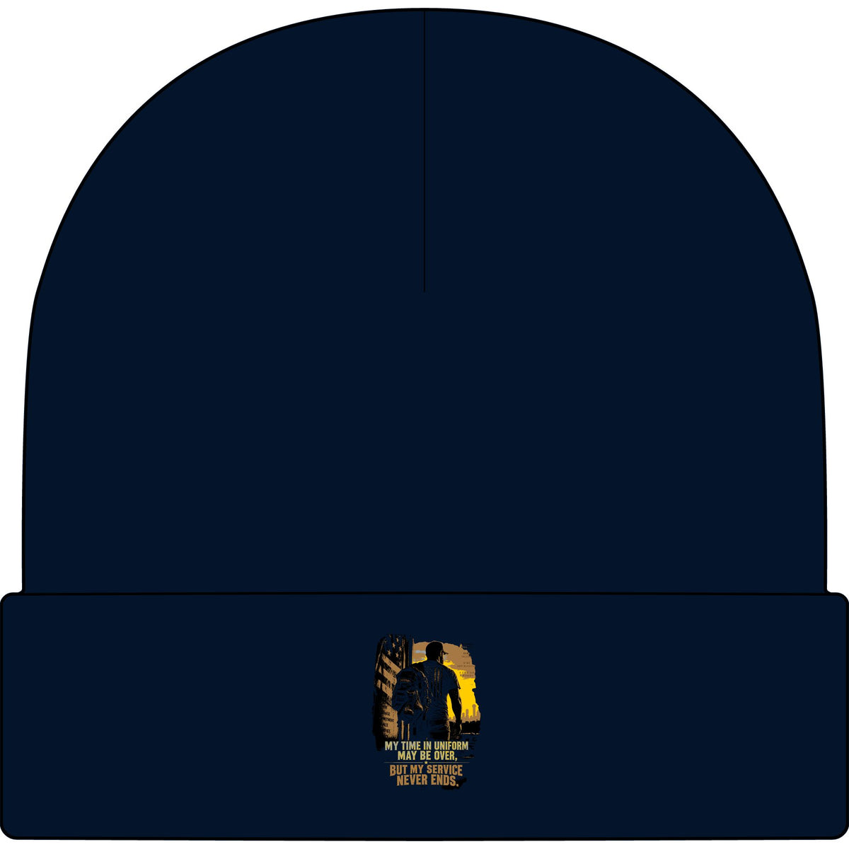 Service Never Ends - AS Colour 1107 Cuff Beanie