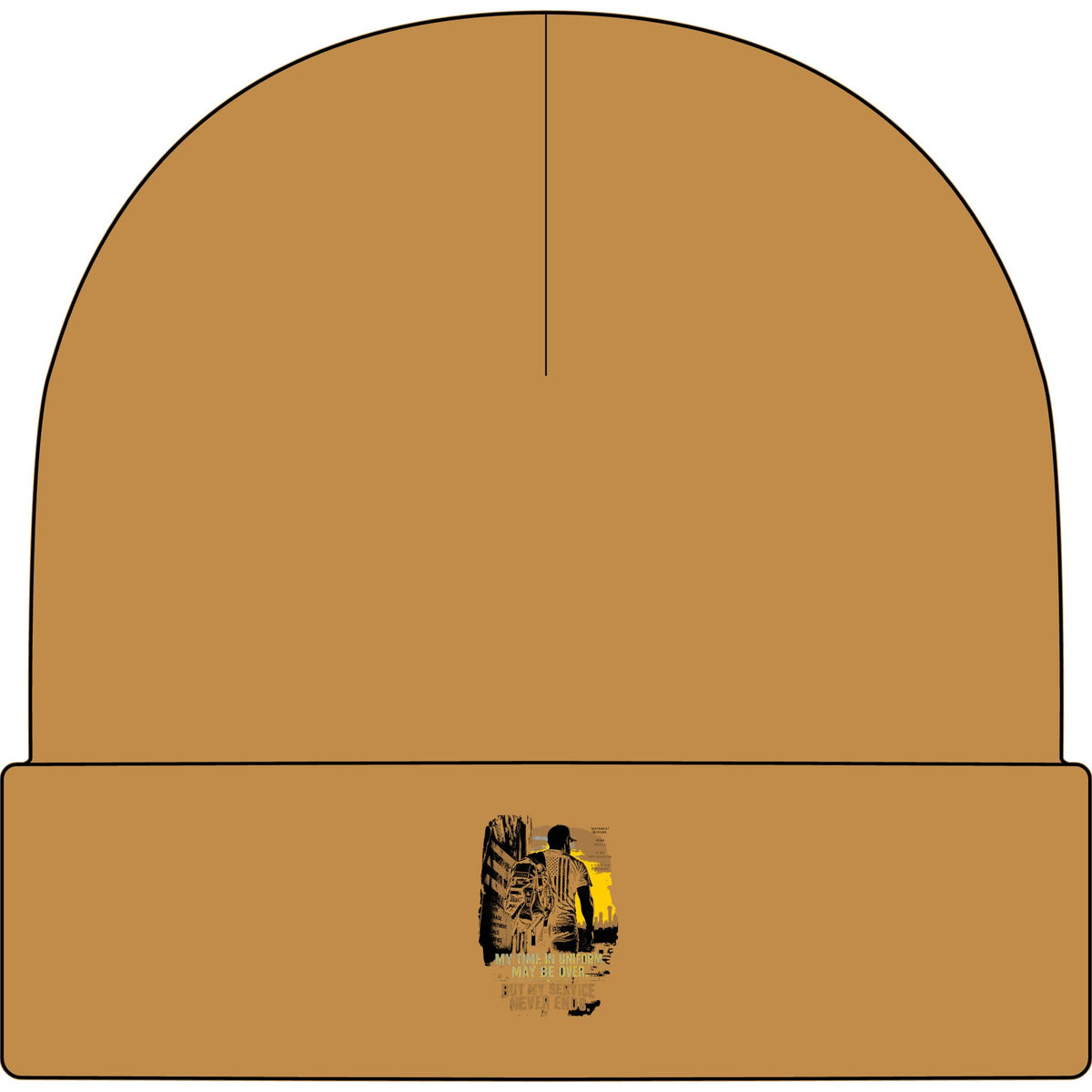 Service Never Ends - AS Colour 1107 Cuff Beanie