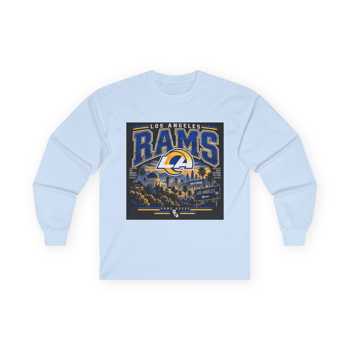 LA Rams House Pride - Unisex Ultra Cotton Long Sleeve Tee