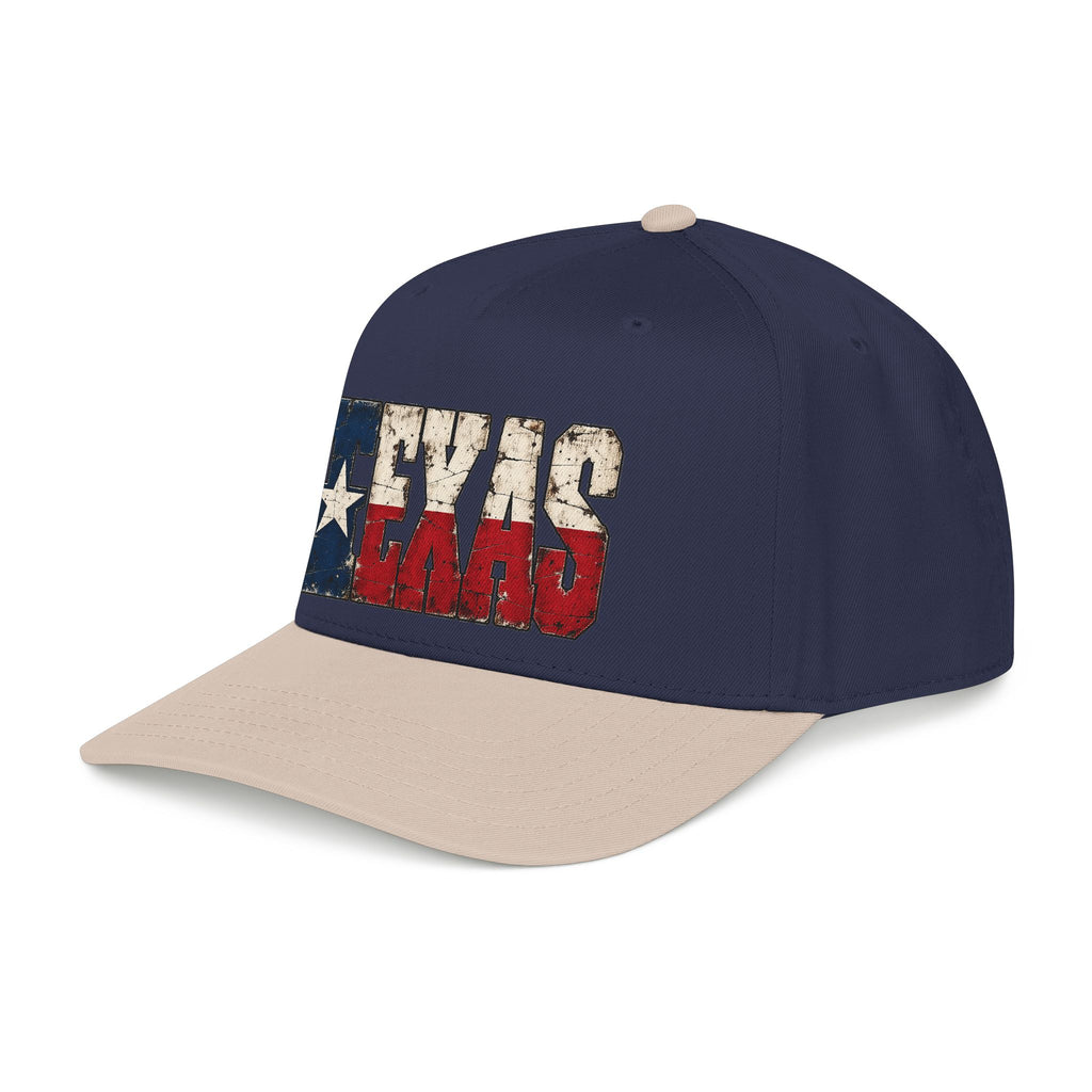 Texas Flag Block Letters - OTTO Baseball Hat