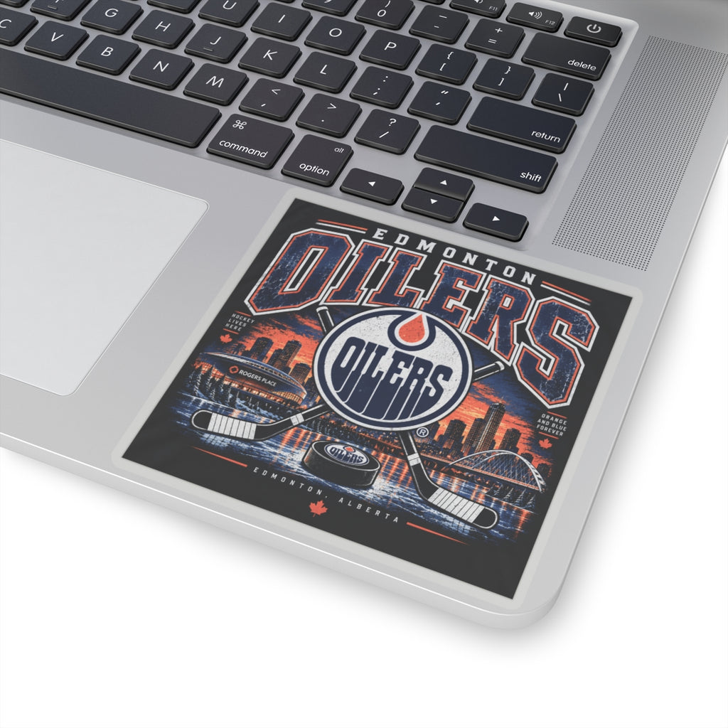Edmonton Oilers - Kiss-Cut Sticker