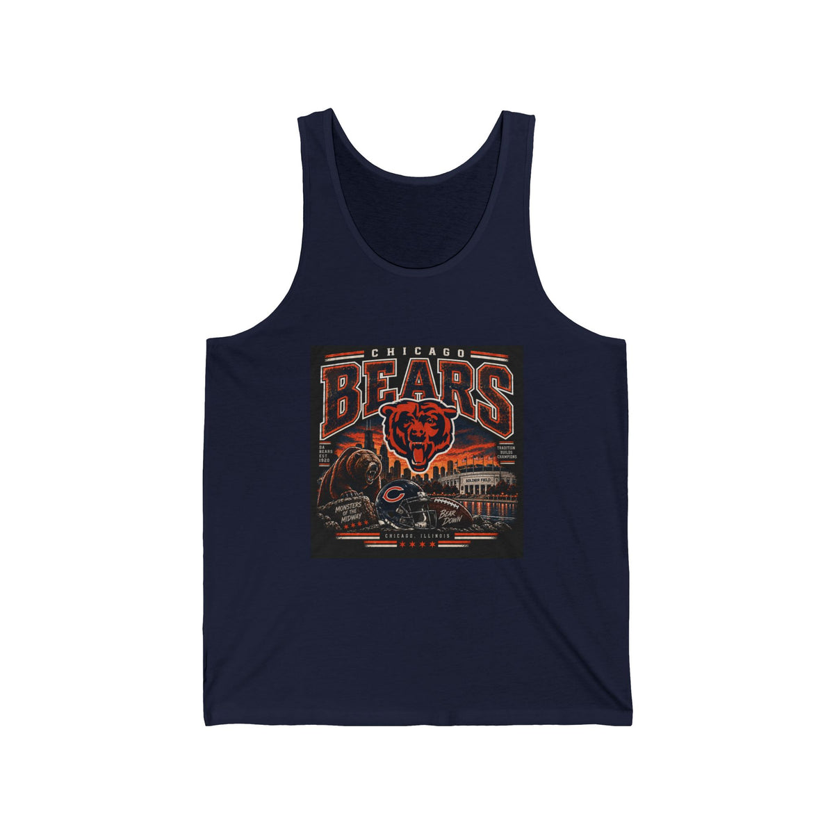 Chicago Bears Pride - Athletic Tank