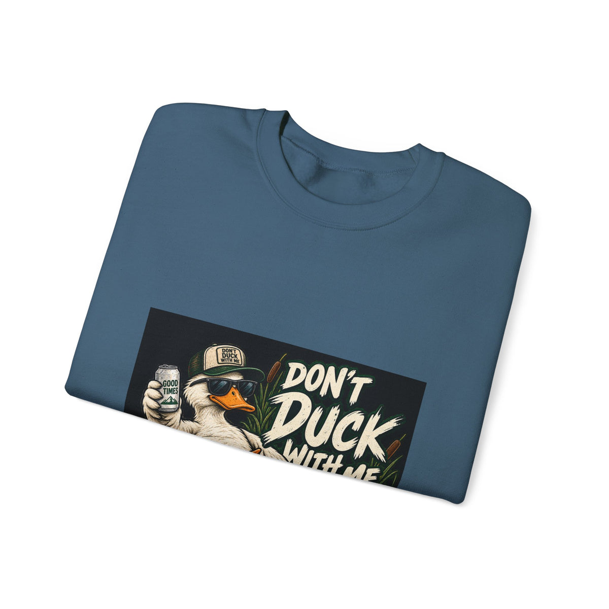 Duck With Me Camo - Crewneck Sweatshirt