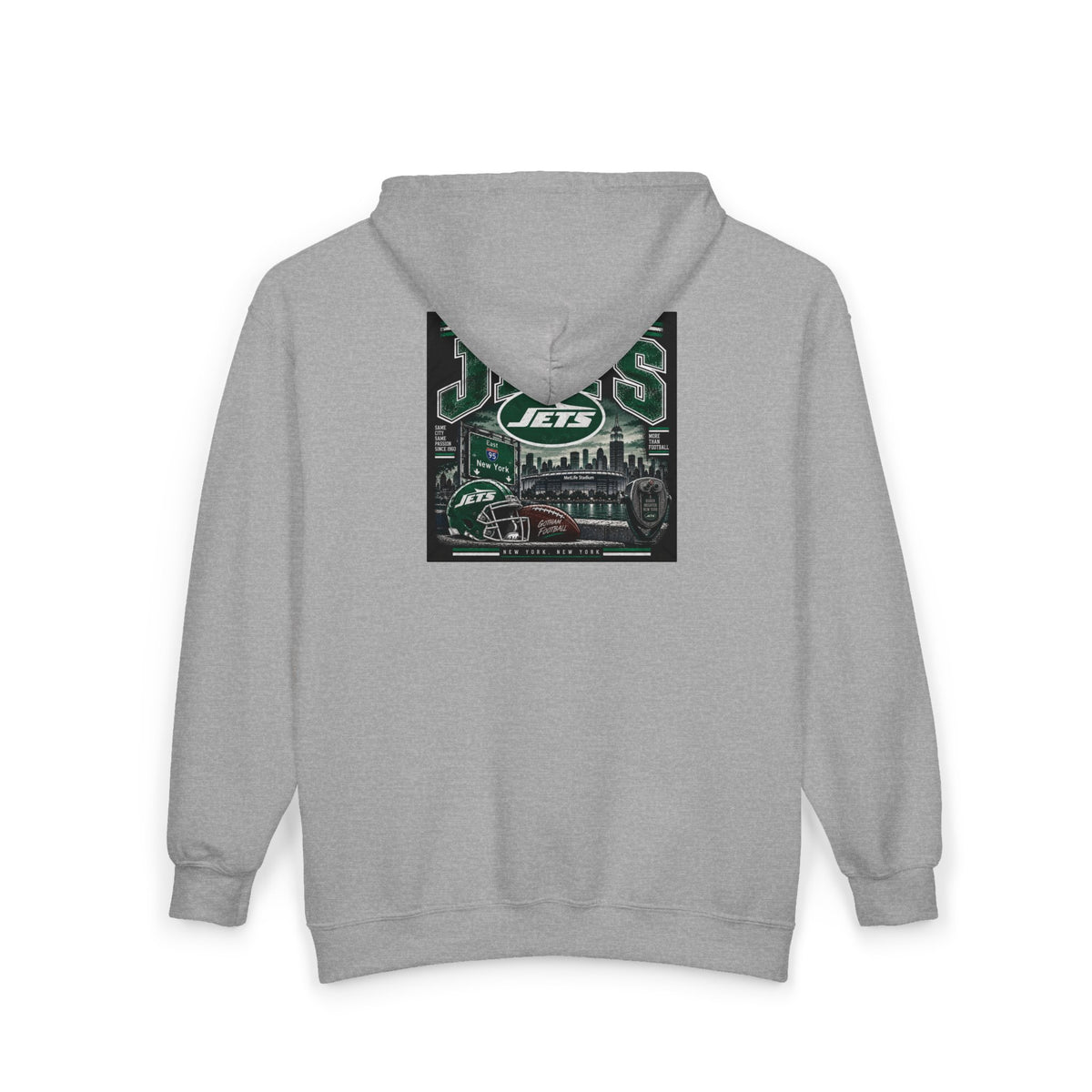 New York Jets - Full-Zip Hooded Sweatshirt