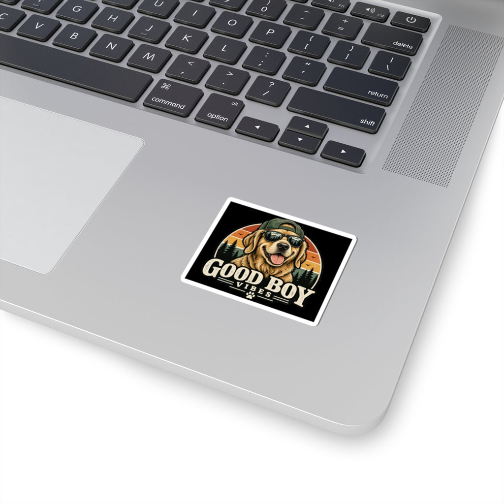 Good Boy Vibes - Kiss-Cut Sticker