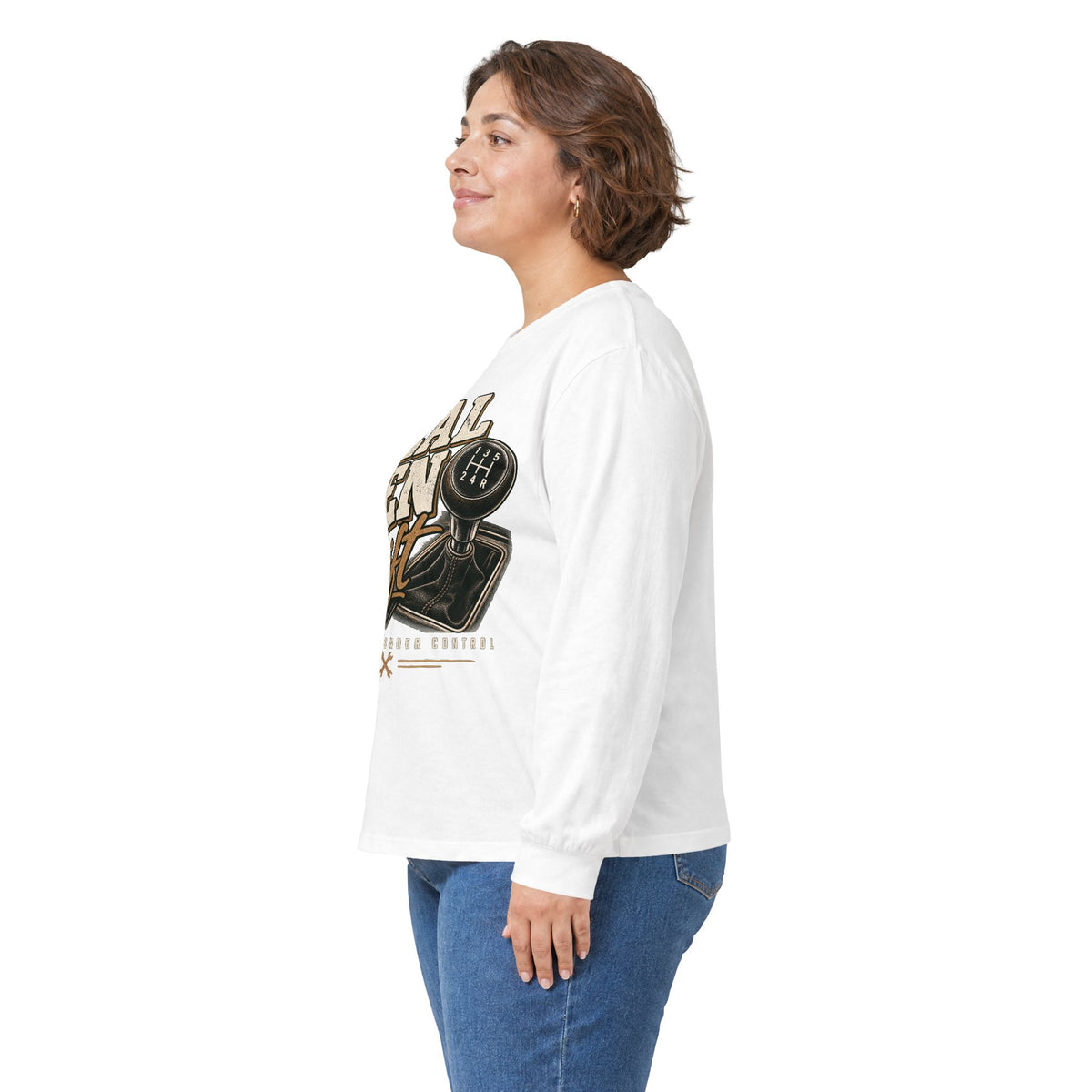 Real Men Shift - Unisex Ultra Cotton Long Sleeve Tee