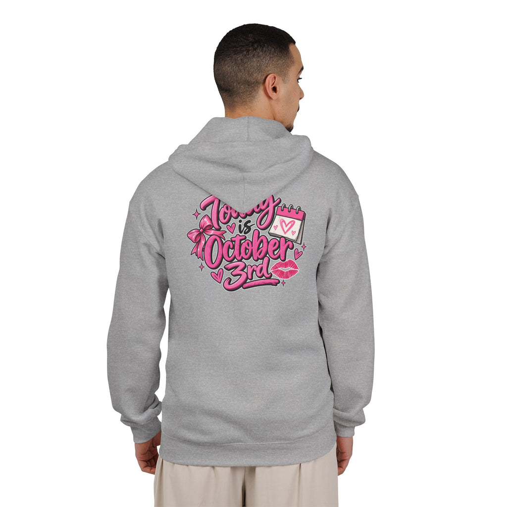 Today Is October 3rd - Full-Zip Hooded Sweatshirt