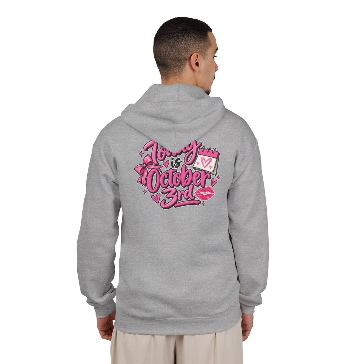 Today Is October 3rd - Full-Zip Hooded Sweatshirt