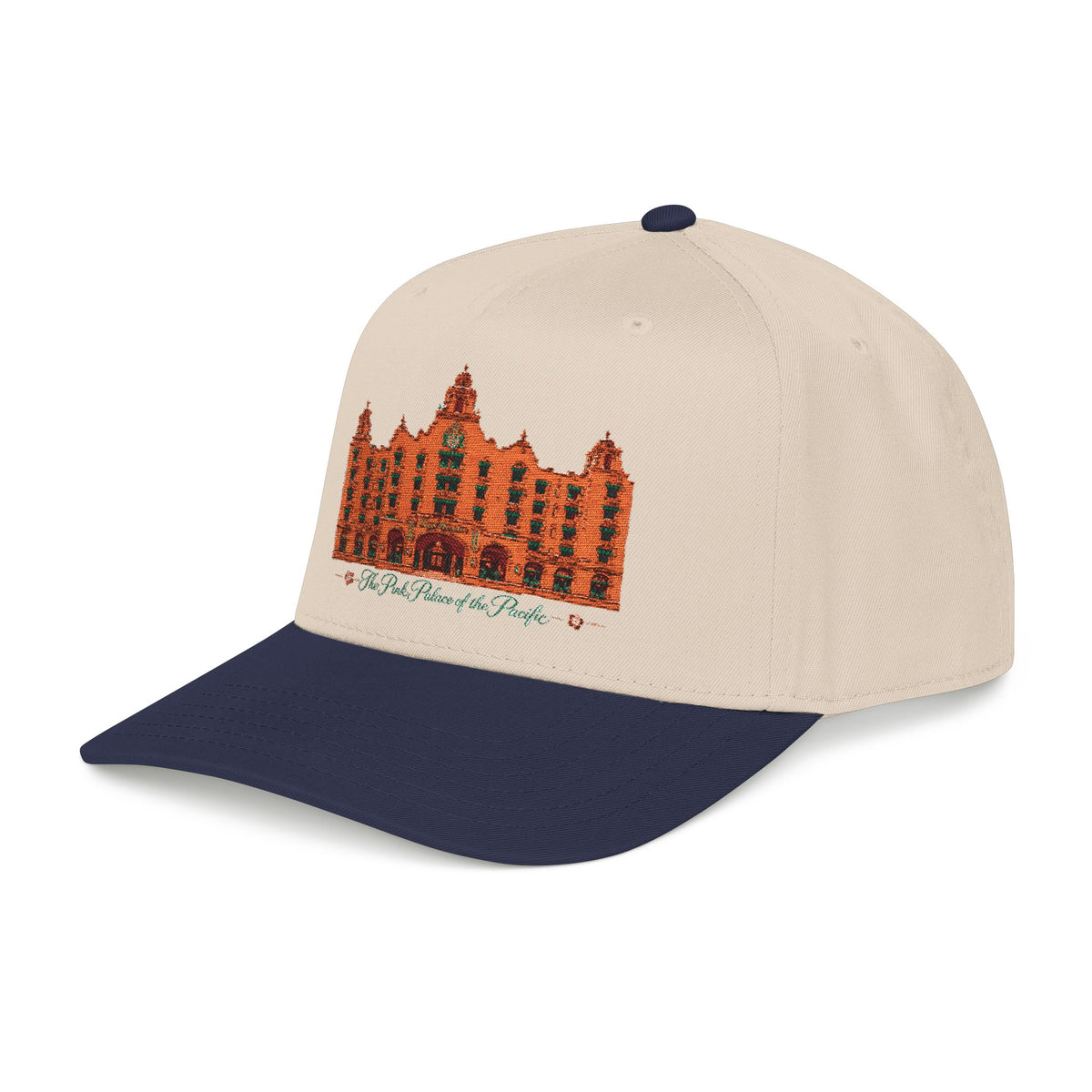 The Pink Palace of the Pacific - OTTO Baseball Hat