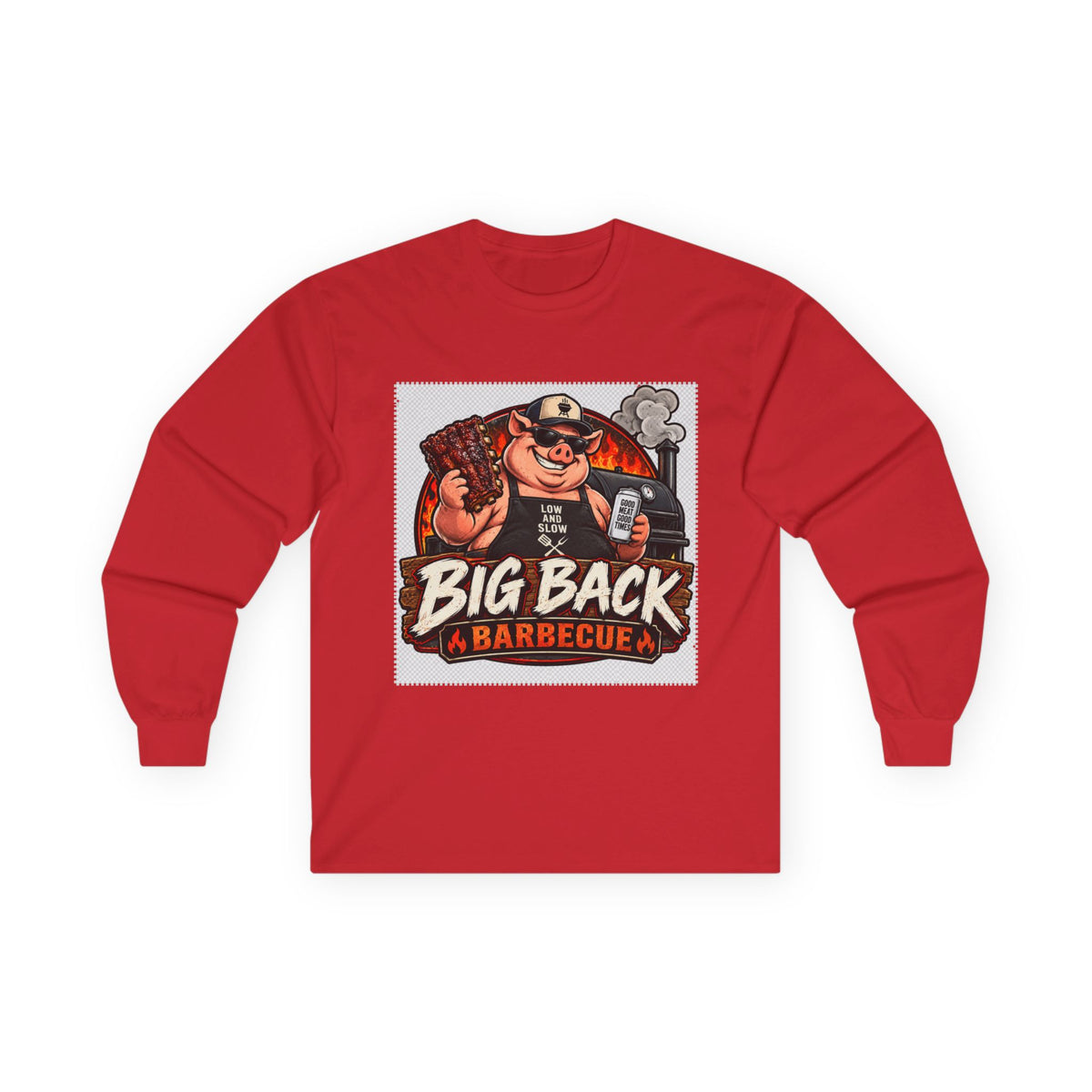 Big Back Barbecue - Unisex Ultra Cotton Long Sleeve Tee