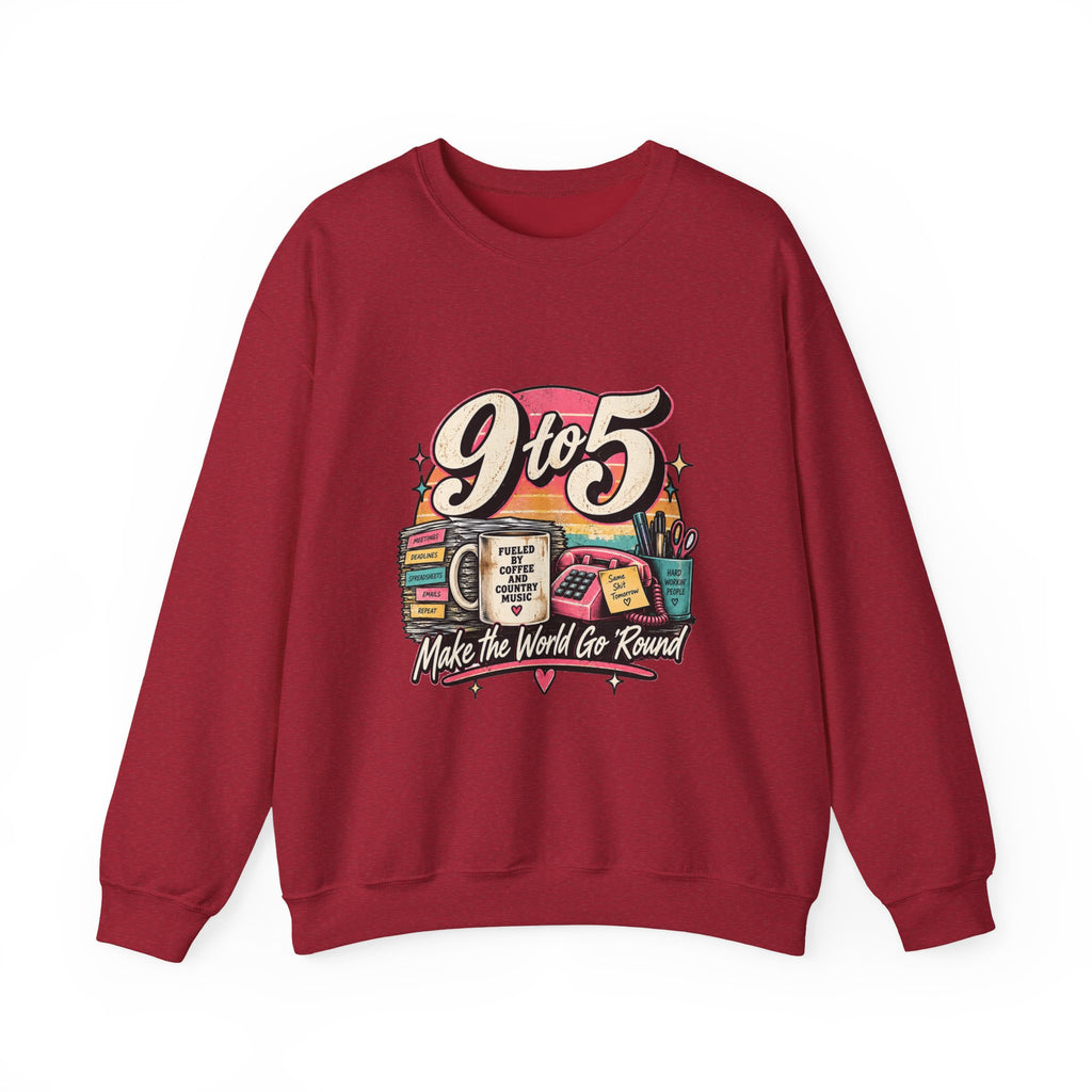 9to5 Make the World Go Round - Crewneck Sweatshirt