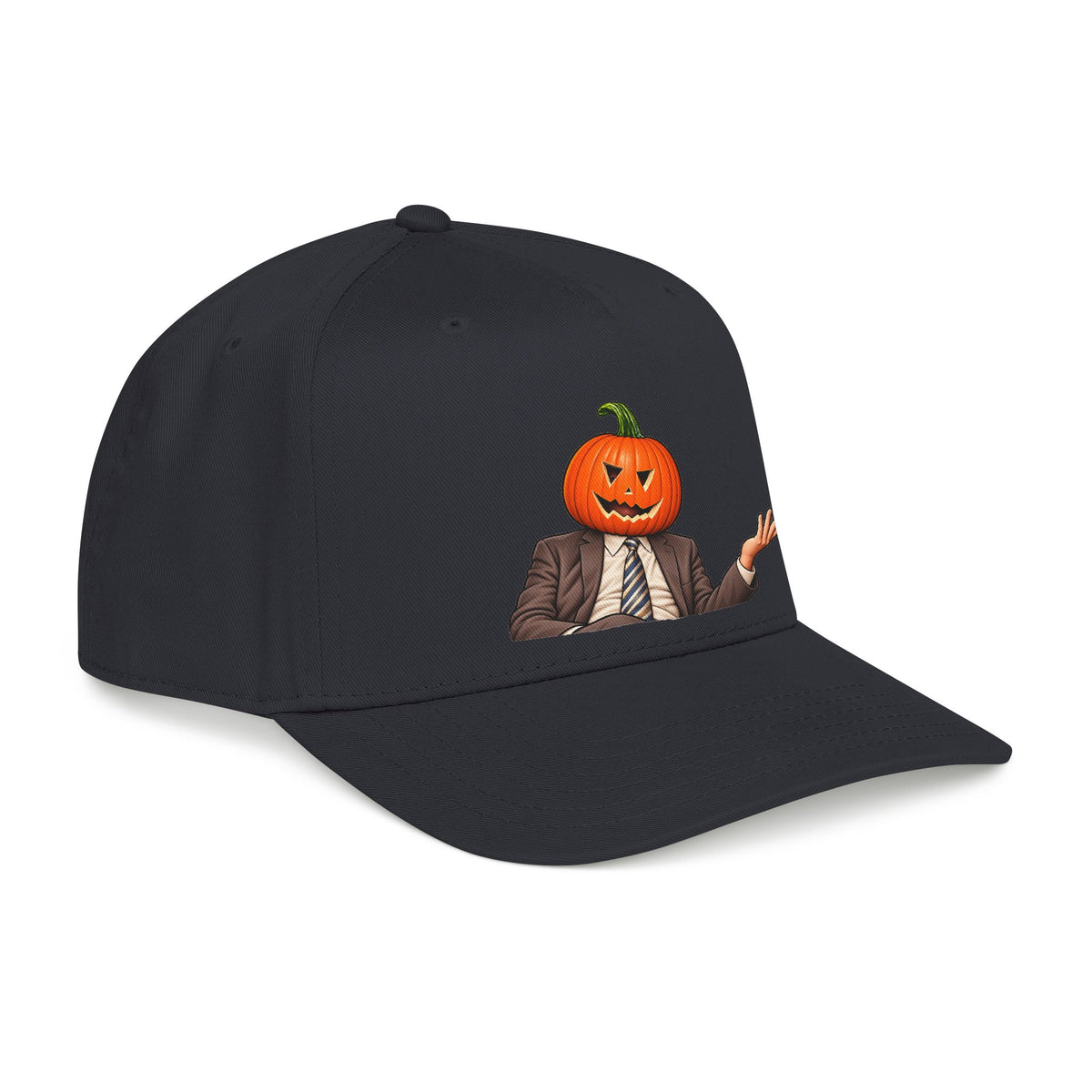 Pumpkin Head Office Cartoon - OTTO Baseball Hat