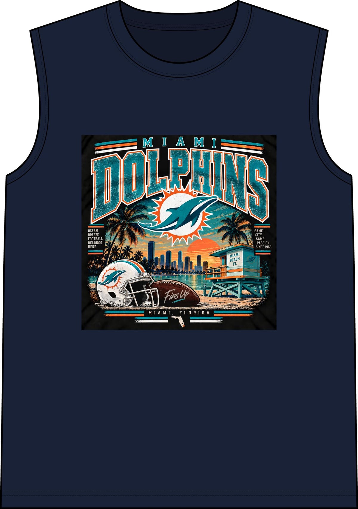 Miami Dolphins Paradise - Classic Tank