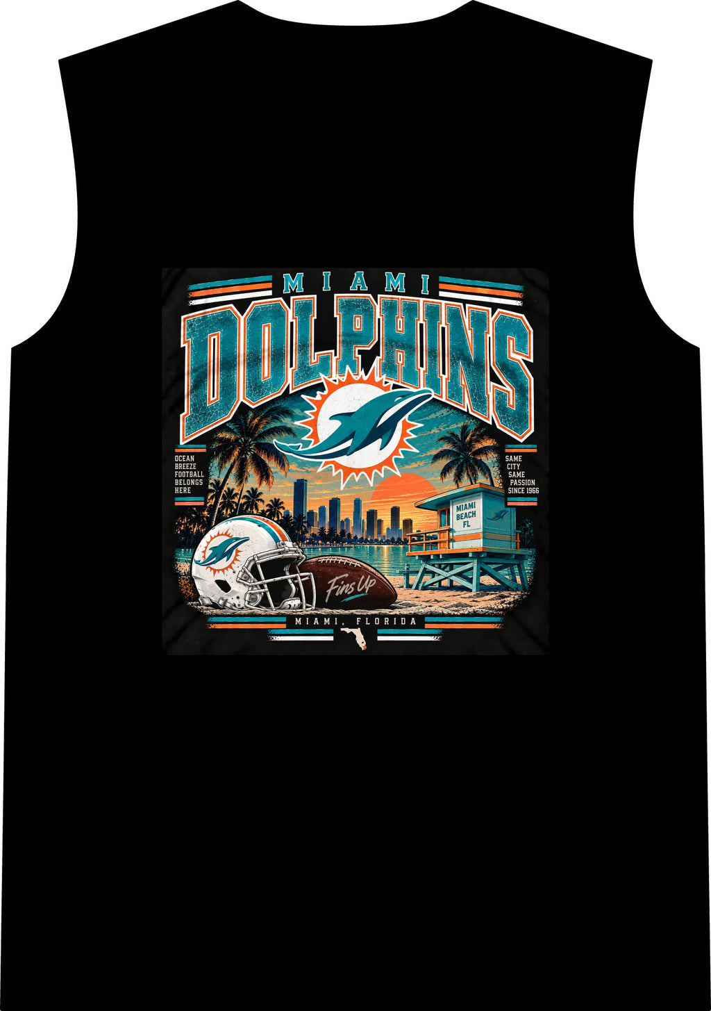 Miami Dolphins Paradise - Classic Tank