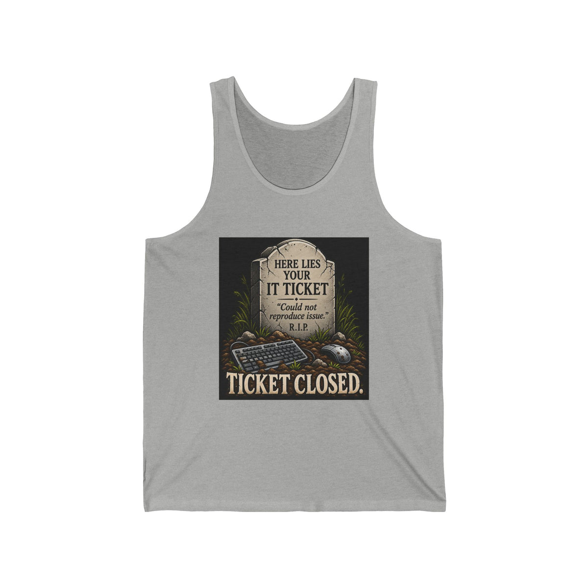 Ticket Closed - Athletic Tank
