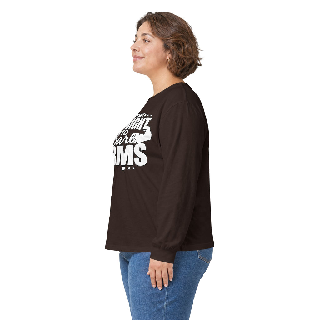 I Support the Right to Bare Arms - Unisex Ultra Cotton Long Sleeve Tee