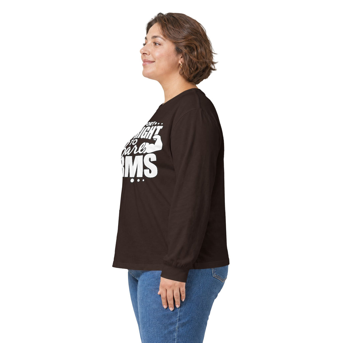I Support the Right to Bare Arms - Unisex Ultra Cotton Long Sleeve Tee