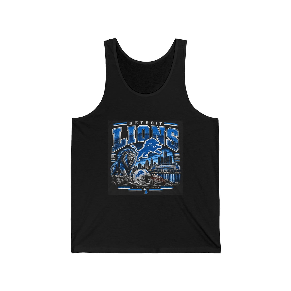 Detroit Lions Grit - Athletic Tank