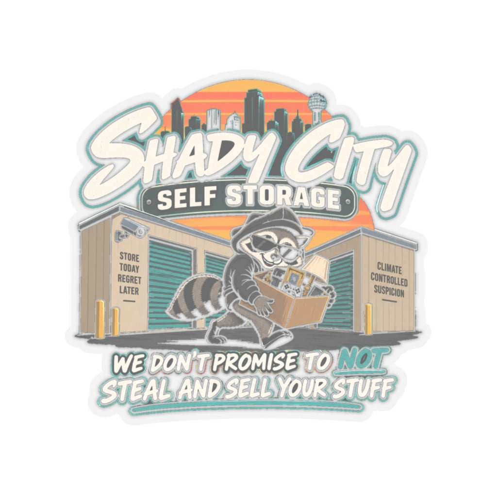 Shady Gem Self Storage - Kiss-Cut Sticker