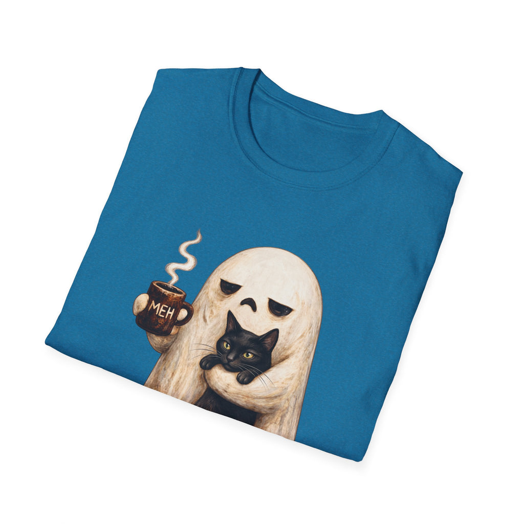 Meh Ghost and Black Cat - Classic Tee